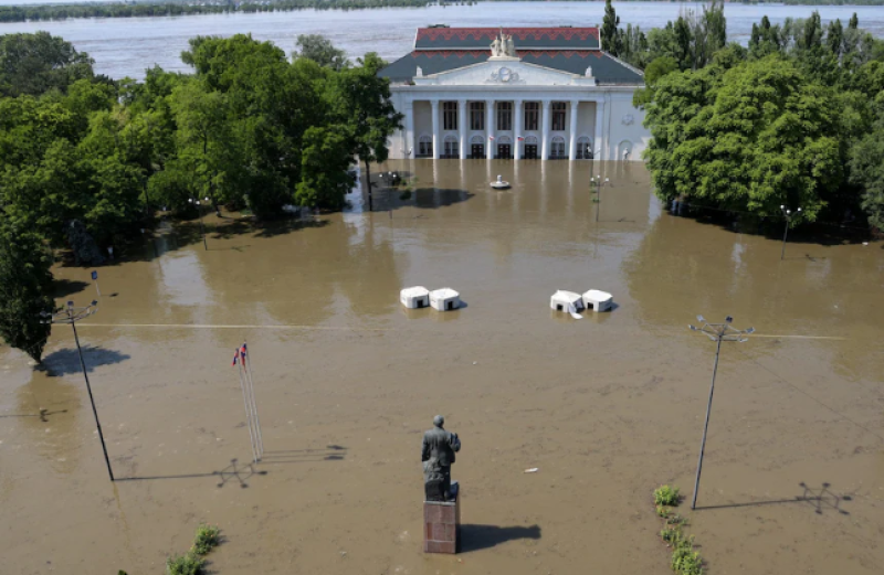 Опасност от екологична катастрофа в Украйна и частично бедствено положение