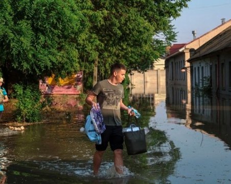 След взрива в 