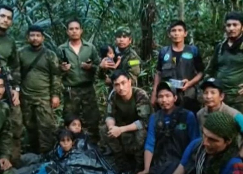 Четири деца оцеляха сами 40 дни в Амазонската джунгла