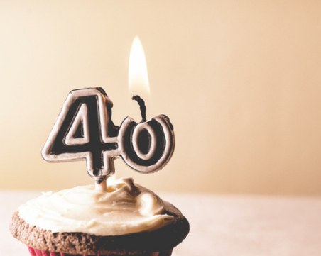 На лош късмет е да се празнува 40-годишнина