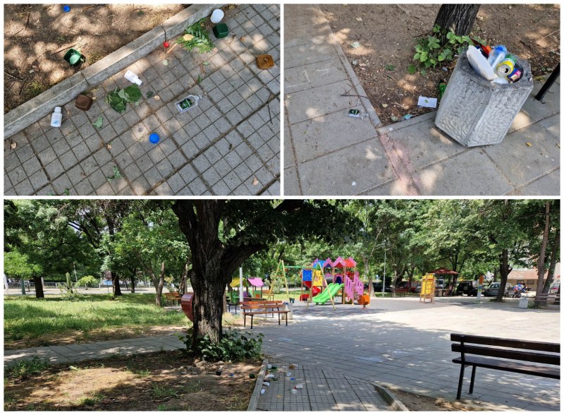Детската площадка на бул. Васил Априлов“ 146 в Пловдив осъмна