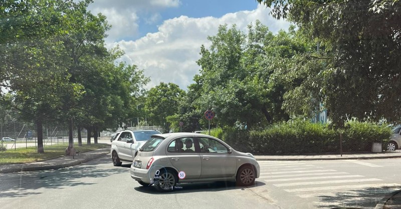 Зарязан автомобил на ул. Недко Каблешков в Пловдив, предизвика смут