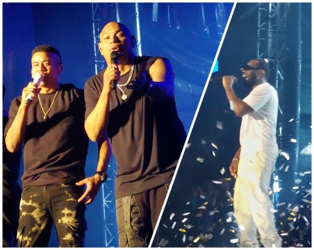 Гореща вечер на Франкофоли: Дами хвърлят сутиени по Gente De Zona