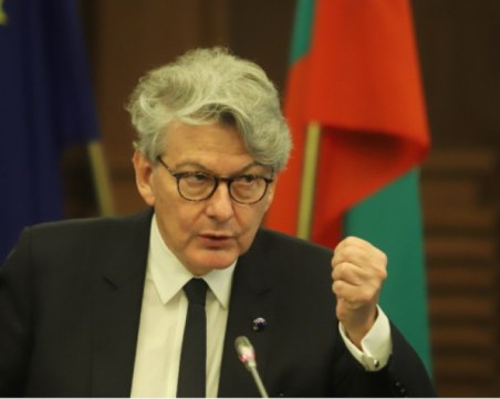 Тиери Бретон:  Ще ускорим доставките на оръжие за Украйна