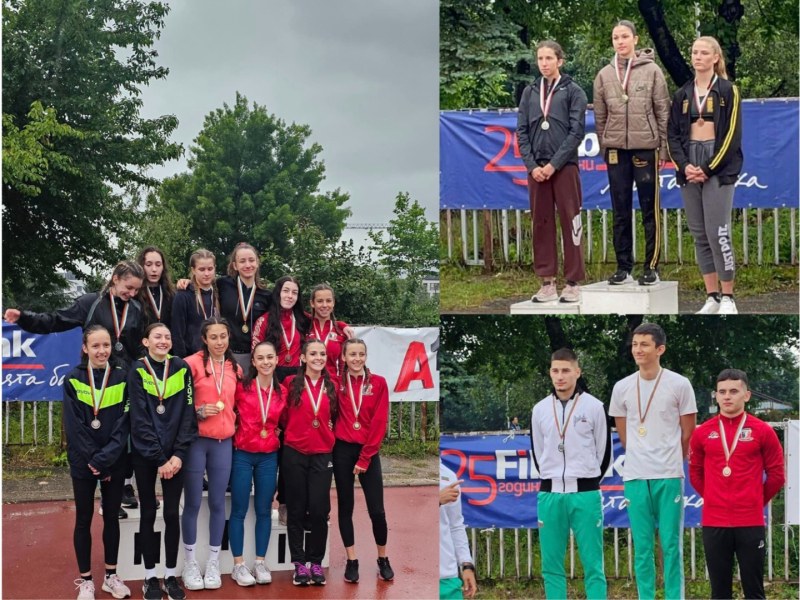 Страхотно представяне и 13 медала завоюваха пловдивските атлети от Националния