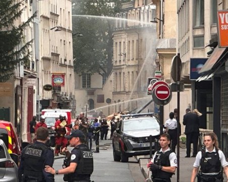 Мощен взрив в центъра на Париж, четирима са в критично състояние