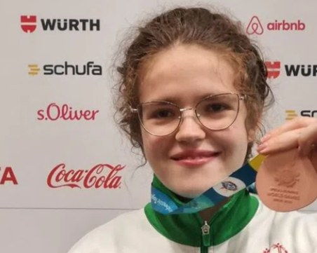 Пловдивчанка спечели бронз за България на Световните летни игри на Спешъл Олимпикс