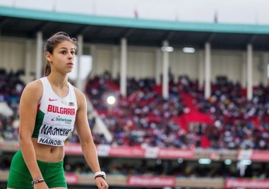 Пловдивската атлетка Александра Начева завърши трета в тройния скок на