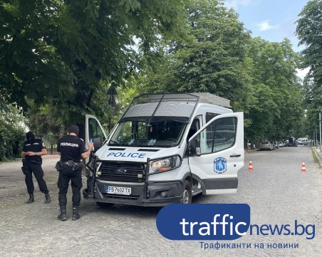Мащабна полицейска акция в Кършияка, блокираха бул. „Марица – Север