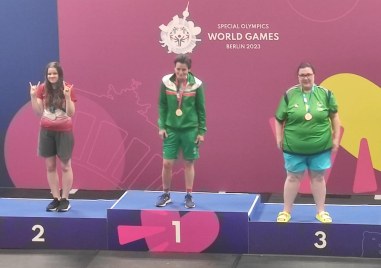 Пловдивчанката Биляна Илиева донесе първи златен медал от Special Olympics
