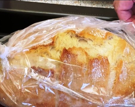 Печен хляб в плик