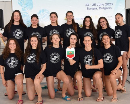 България с историческо първо класиране на Европейско по водна топка при жените