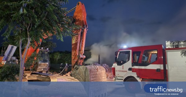 Fire Erupts Near Largest Hospital in Southern Bulgaria, Prompting Swift Response from Firefighters