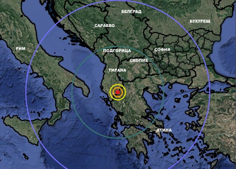 Земетресение от 4,2 по Рихтер в Гърция