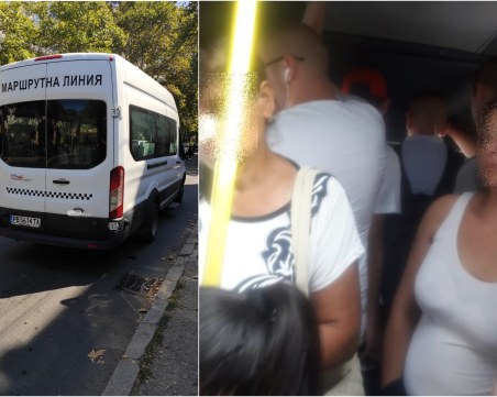 Пловдивчанка: 38 пътници в маршрутка - да, възможно е!