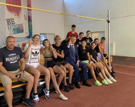 СКЛА Ботев с ново скочище за висок скок