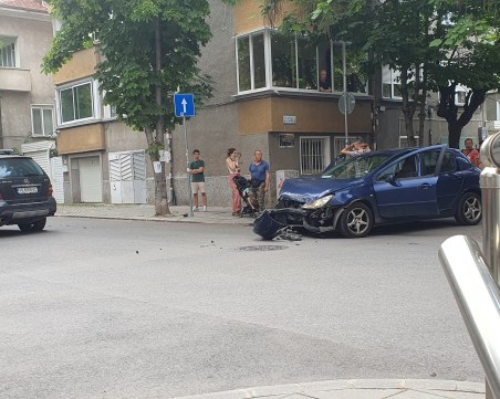 Пловдивчанин предупреждава от месеци за опасно кръстовище, накрая стана ПТП на него