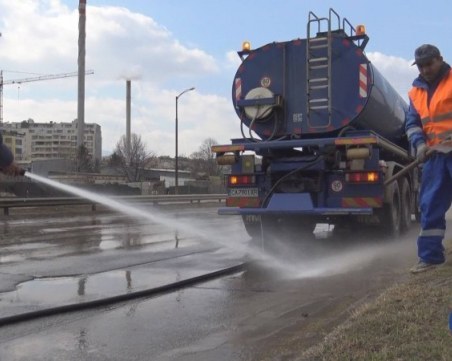 Мият улиците в Пловдив, вижте графика