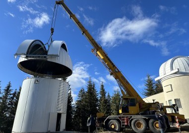 Заработи най новият телескоп в Националната астрономическа обсерватория Рожен Той е