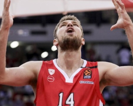 Везенков: Реших да се запозная със света на НБА, благодаря на Олимпиакос