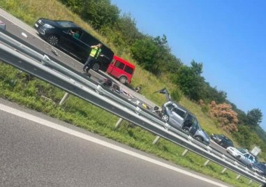 Тежка катастрофа затруднява трафика по АМ Тракия По непотвърдена информация