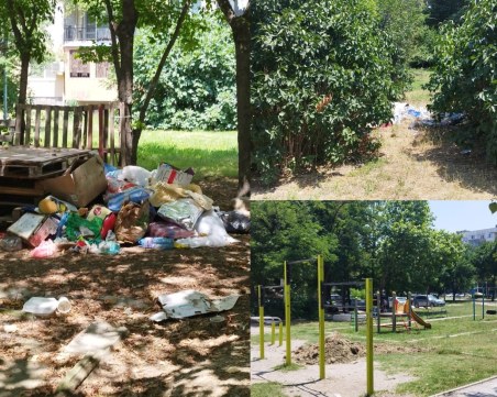 Пловдивчанин недоволен от чистотата на места в Кючука, желае адекватна намеса