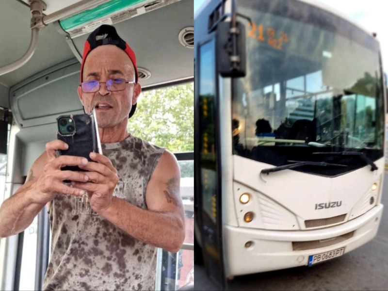 Пловдивски шофьор спря рейс, за да говори по телефона, след забележка - изгони пътниците
