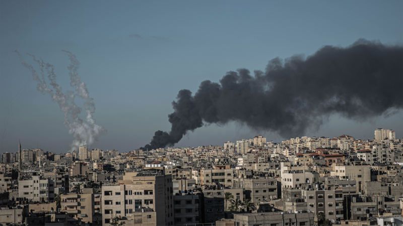 Ракетен обстрел от Газа предизвика задействане на сирените за въздушно