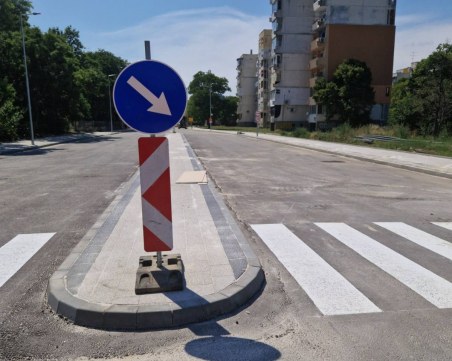 Пускат движението по част от ул. „Даме Груев