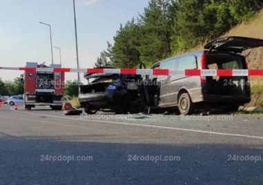 Мъжът пострадал в катастрофата на входа на Момчиловград и докаран