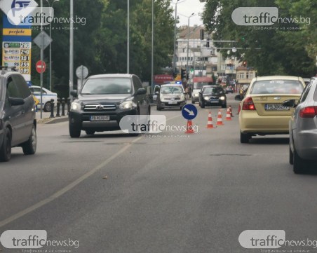 Блъснаха дете на оживен булевард в Пловдив