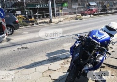 Неправоспособен моторист бе задържан след кратка гонка с полицията Случката