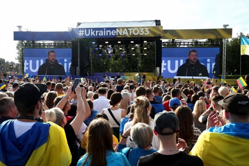 Членството на Украйна ще направи НАТО по-силна, каза днес украинският