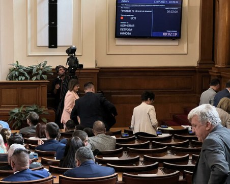 Скандал в парламента, опозицията напусна пленарната зала