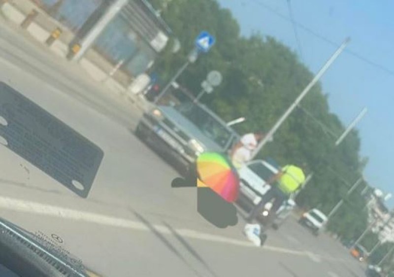 Нов пътен инцидент е станал в София. За това алармират
