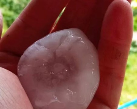 Градушка с размер на орех паднала в Смолянско