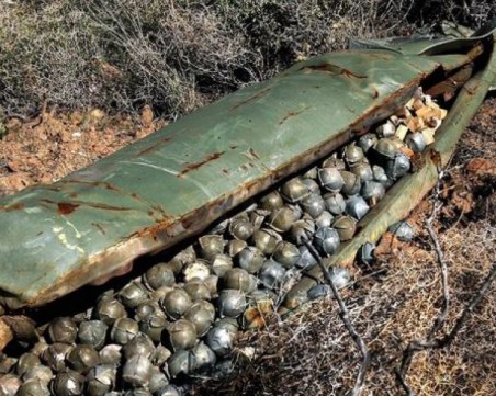 Украйна вече има касетъчни боеприпаси