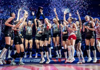 Женският национален отбор на Турция спечели Волейболната лига на нациите