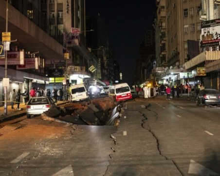 Експлозия в центъра на Йоханесбург! 41 души са пострадали