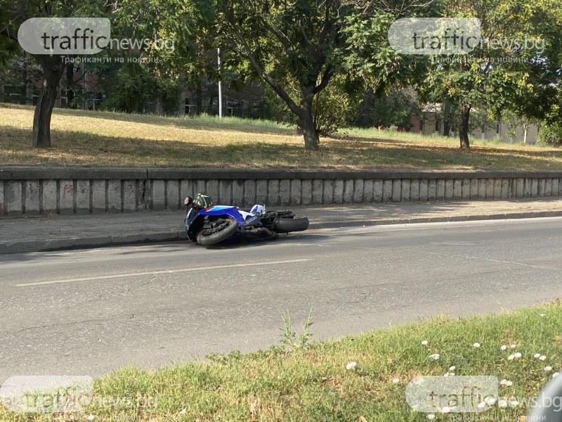 Моторист пострада при инцидент в Пловдив