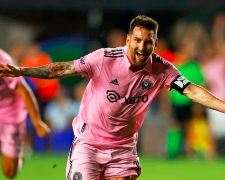 Меси дебютира за Интер Маями с победен гол в продължението