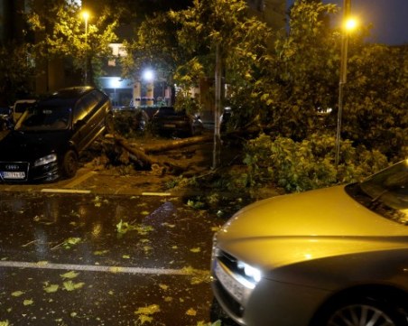 Трима души са загинали при смъртоносна буря в Сърбия