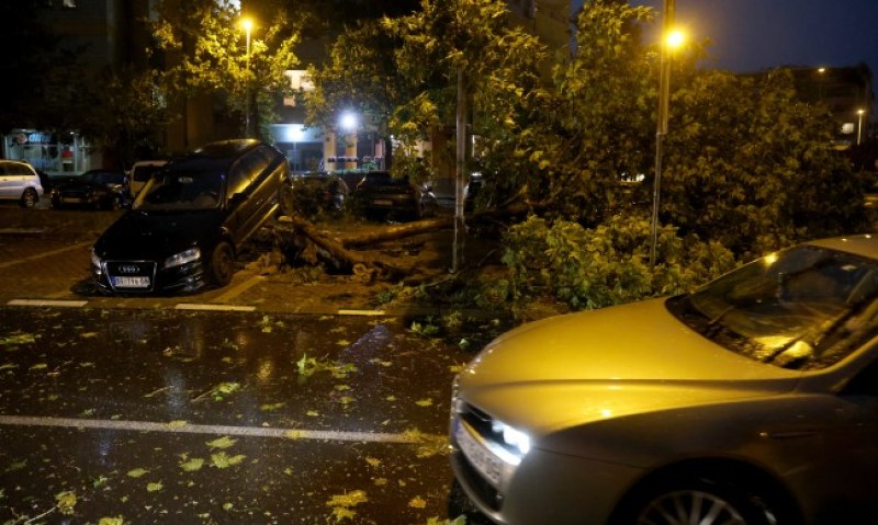 Трима души са загинали при смъртоносна буря в Сърбия