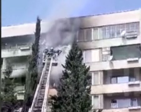 Възрастен мъж загина при пожар в апартамента си в Сливен