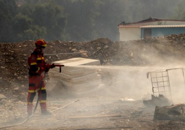 Пожарът избухнал вчера в горска местност в областта Лутсес на