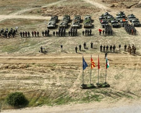 Успешно завърши съвместната военна подготовка на полигона 