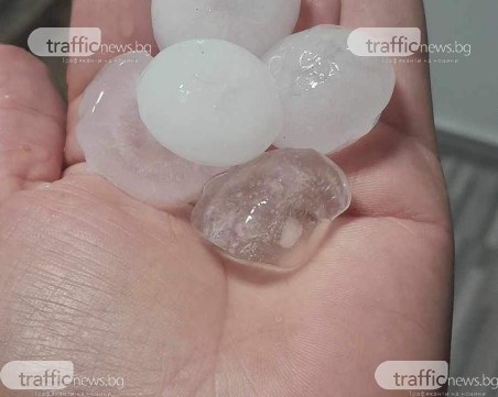 Градушка падна в Пловдивско тази нощ