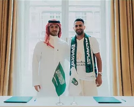 Официално: Рияд Марез също отиде в Саудитска Арабия