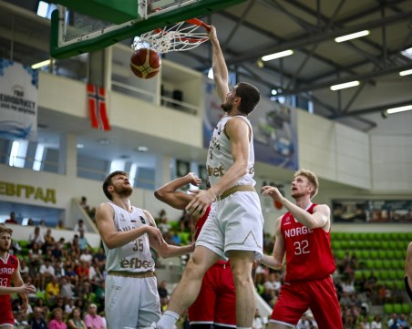 Баскетболните национали с много важна победа над Норвегия