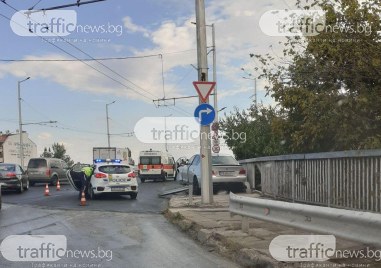 Тежка катастрофа е възникнала на надлез Родопи научи TrafficNews Oбразувано